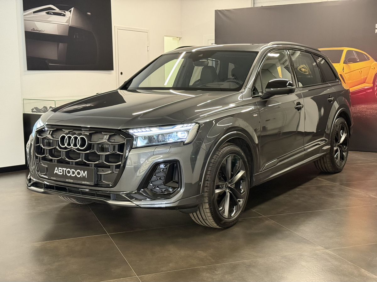 Автомобиль Audi Q7 II (4M) [2-й рестайлинг] 3.0d AT 4WD (286 л.с.) 50 TDI quattro tiptronic Серый 2025 с пробегом 25 км
