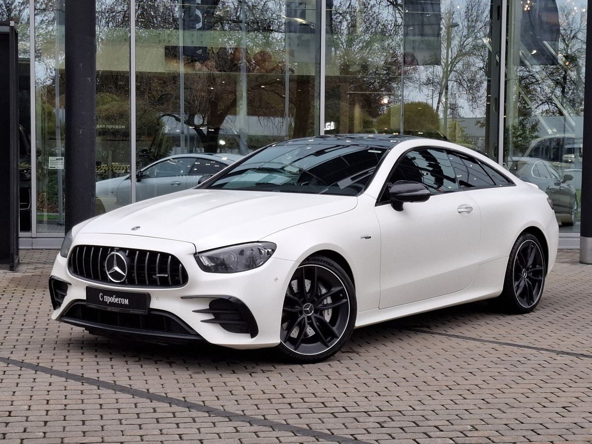Mercedes-Benz E-Класс AMG V (W213) [рестайлинг] 53 AMG 3.0 AT 4Matic (435 л.с.) Особая Серия Белый 2021 с пробегом 96 789 км
