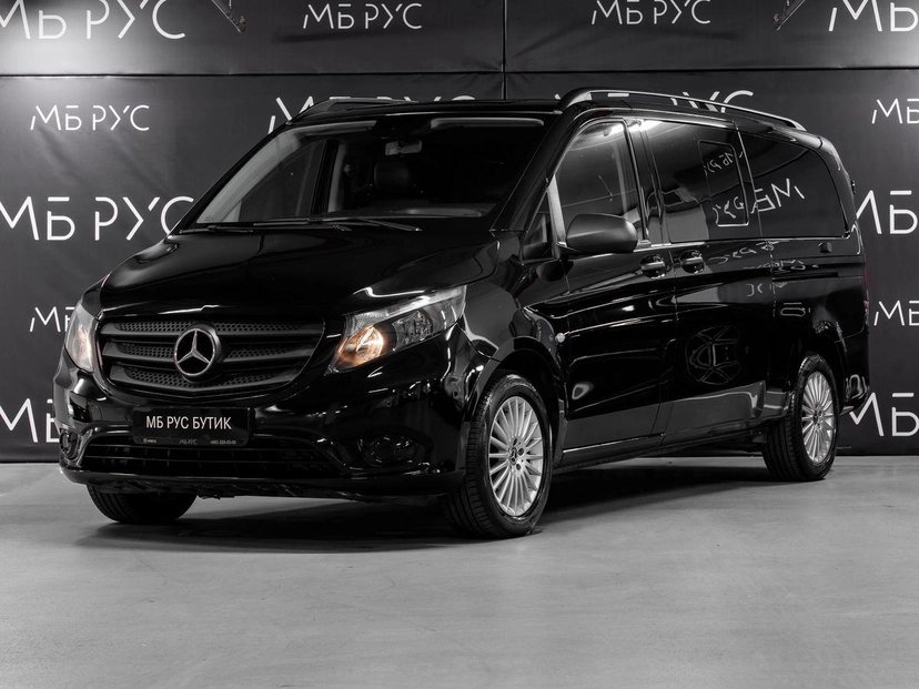 Автомобиль Mercedes-Benz Vito III поколение (W447) 119 BlueTEC 2.1d AT 4Matic (190 л.с.) Tourer Style Чёрный 2021 с пробегом 52 741 км