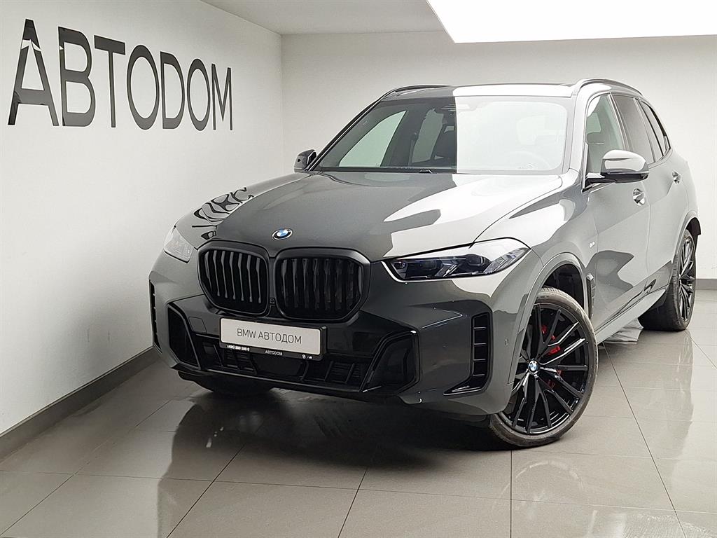 Автомобиль BMW X5 IV (G05) [рестайлинг] 3.0d AT 4WD (298 л.с.) Base Серый 2025 