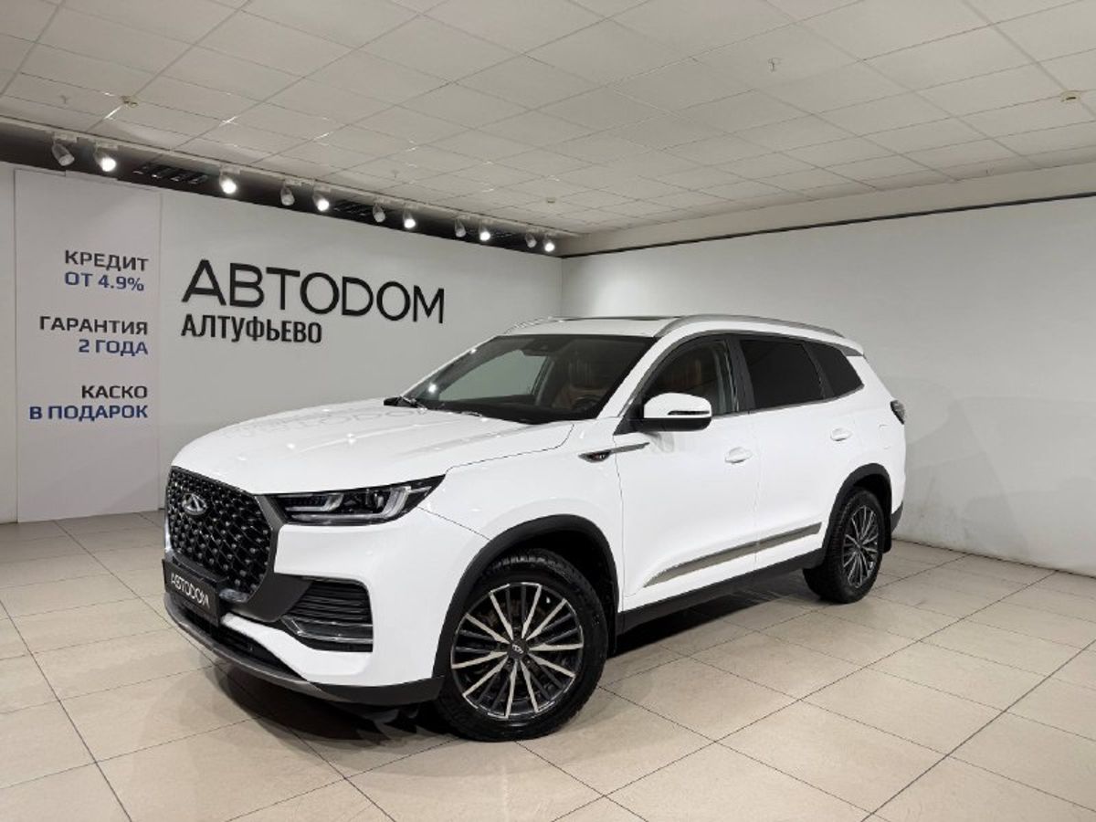 Автомобиль CHERY Tiggo 8 Pro Max I поколение 2.0 AMT 4WD (197 л.с.) Ultimate Белый 2022 с пробегом 135 000 км