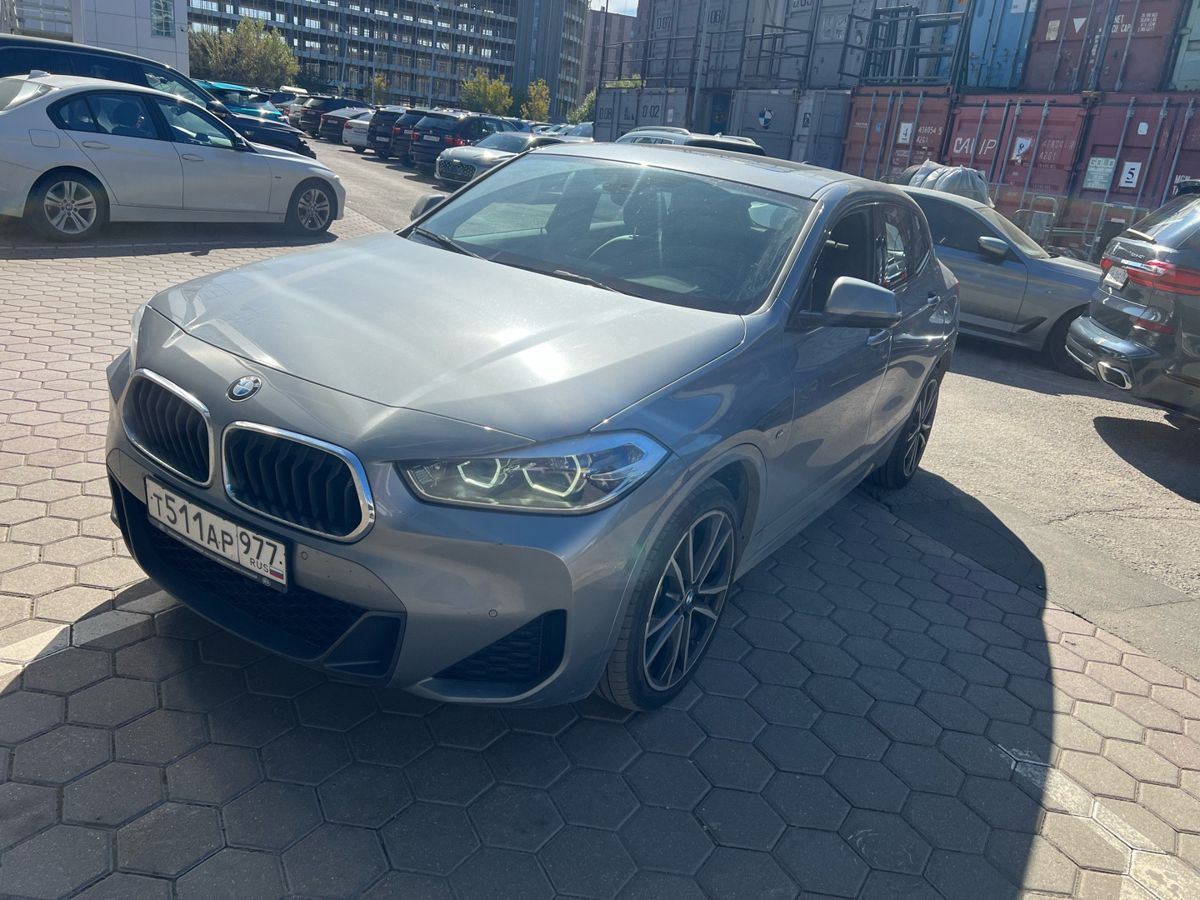 BMW X2 I поколение (F39) 2.0d AT 4WD (150 л.с.) M Sport Серый 2022 с пробегом 74 561 км