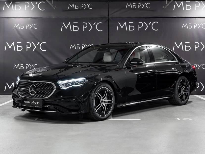 Автомобиль Mercedes-Benz E-Класс VI поколение (W214/S214) 2.0 AT 4Matic (258 л.с.) Exclusive Чёрный 2025