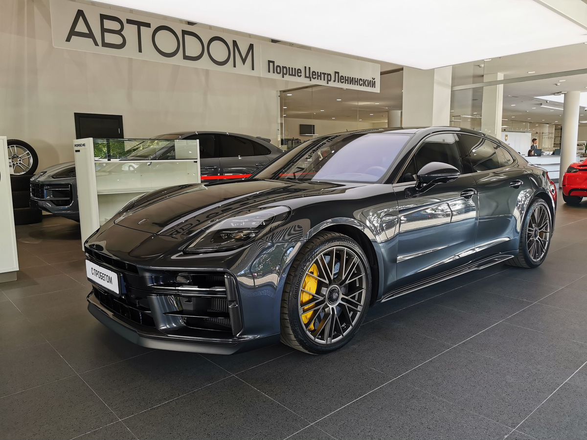 Автомобиль Porsche Panamera III поколение Turbo S E-Hybrid 4.0hyb AMT 4WD (782 л.с.) Turbo S E-Hybrid Серый 2024 с пробегом 8 791 км