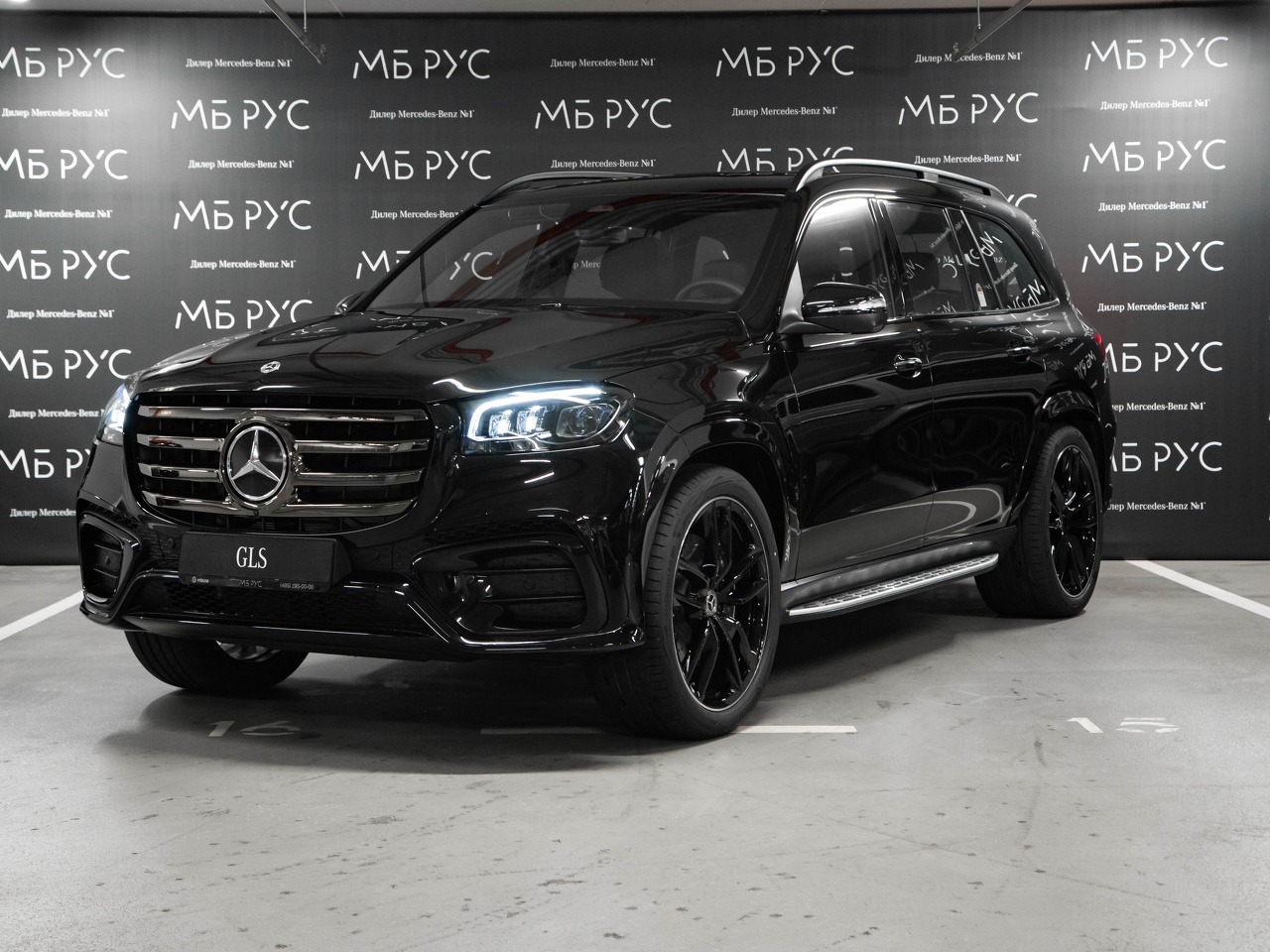 Mercedes-Benz GLS II (X167) [рестайлинг] 450 3.0 AT 4Matic (381 л.с.) Base Чёрный 2026 
