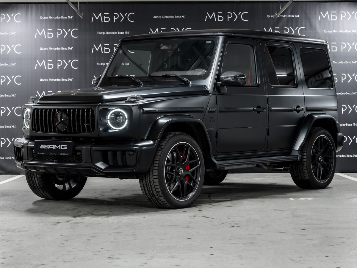Автомобиль Mercedes-Benz G-Класс AMG II (W463) [рестайлинг] G 63 4.0 AT 4Matic (585 л.с.) AMG G 63 Чёрный 2025 с пробегом 59 км