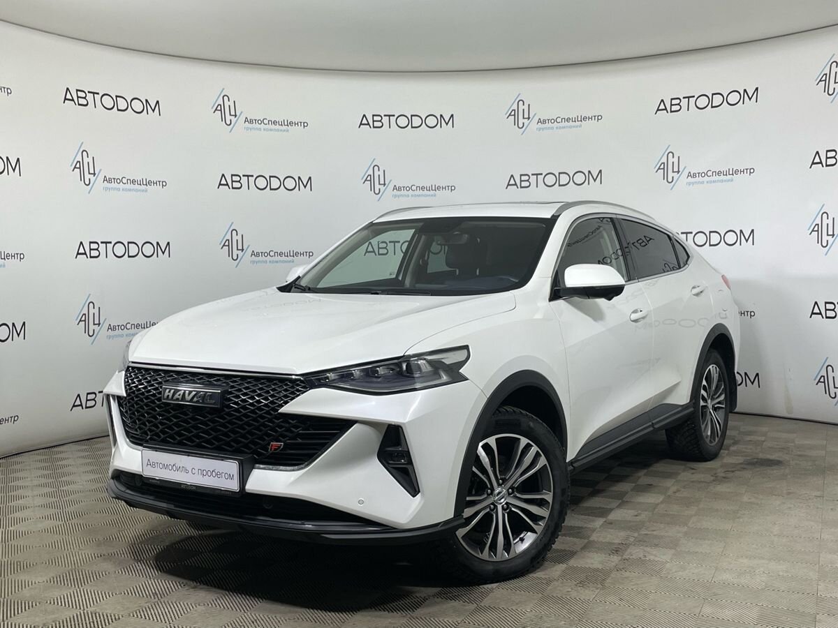 Автомобиль Haval F7x I [рестайлинг] 1.5 AMT 4WD (150 л.с.) Premium Белый 2022 с пробегом 77 891 км