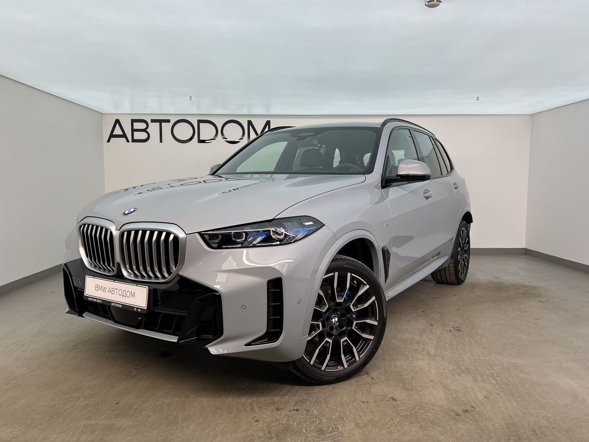 Автомобиль BMW X5 IV (G05) [рестайлинг] 3.0d AT 4WD (286 л.с.) M Sport Pro Серый 2025 