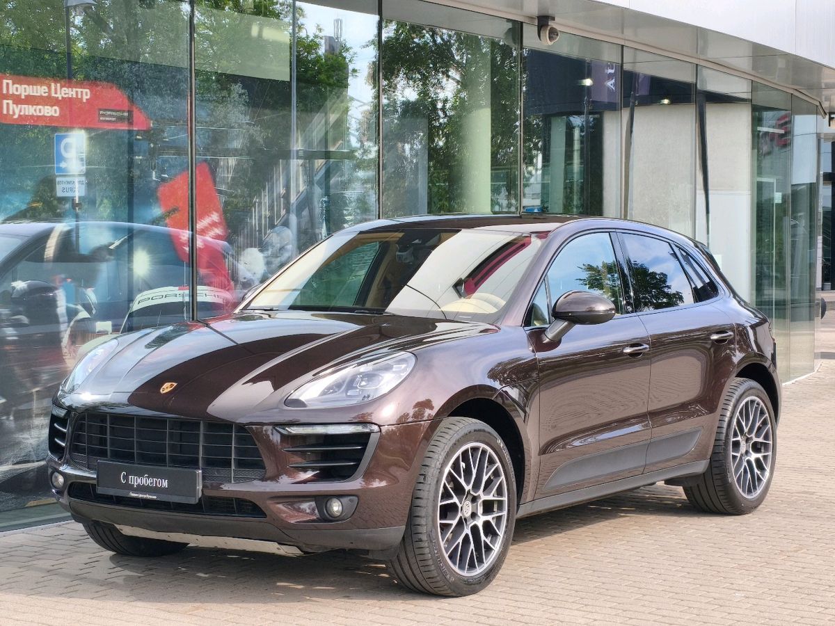 Porsche Macan I поколение S 3.0d AMT 4WD (245 л.с.) S Коричневый 2016 с пробегом 65 256 км
