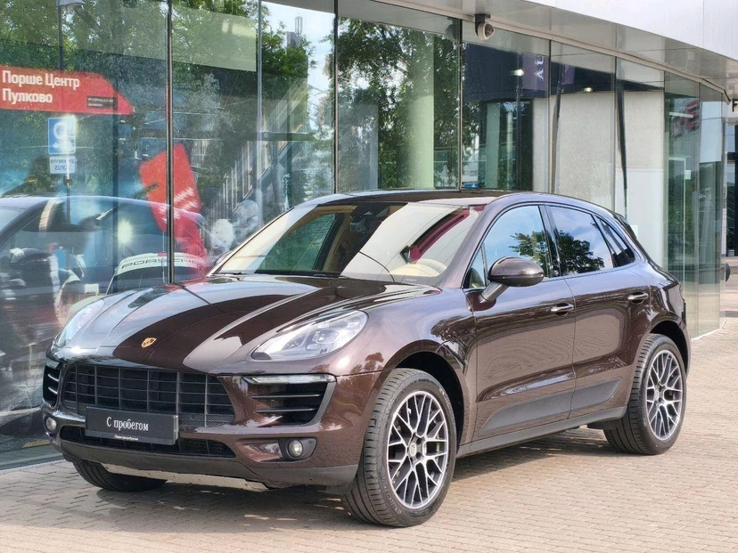 Porsche Macan I поколение S 3.0d AMT 4WD (245 л.с.) S Коричневый 2016 с пробегом 65 256 км