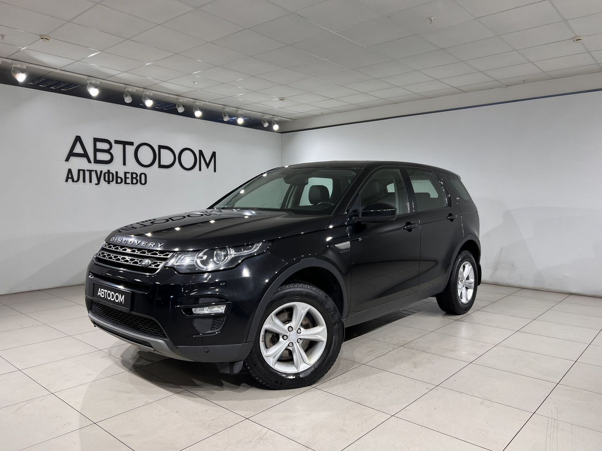 Land Rover Discovery Sport I поколение 2.0d AT 4WD (150 л.с.) S Чёрный 2018 с пробегом 264 103 км