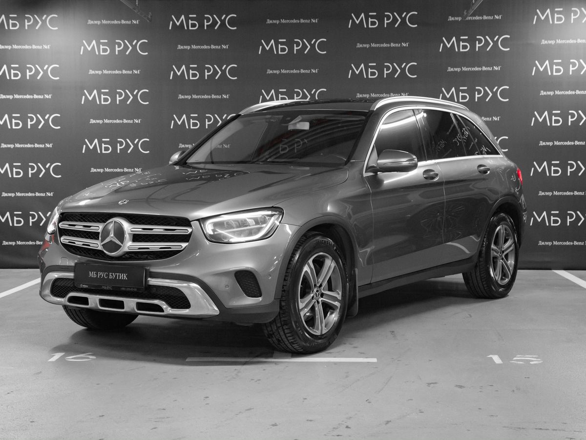 Mercedes-Benz GLC I (X253) [рестайлинг] 200 2.0 AT 4Matic (197 л.с.) Premium Серый 2019 с пробегом 109 000 км