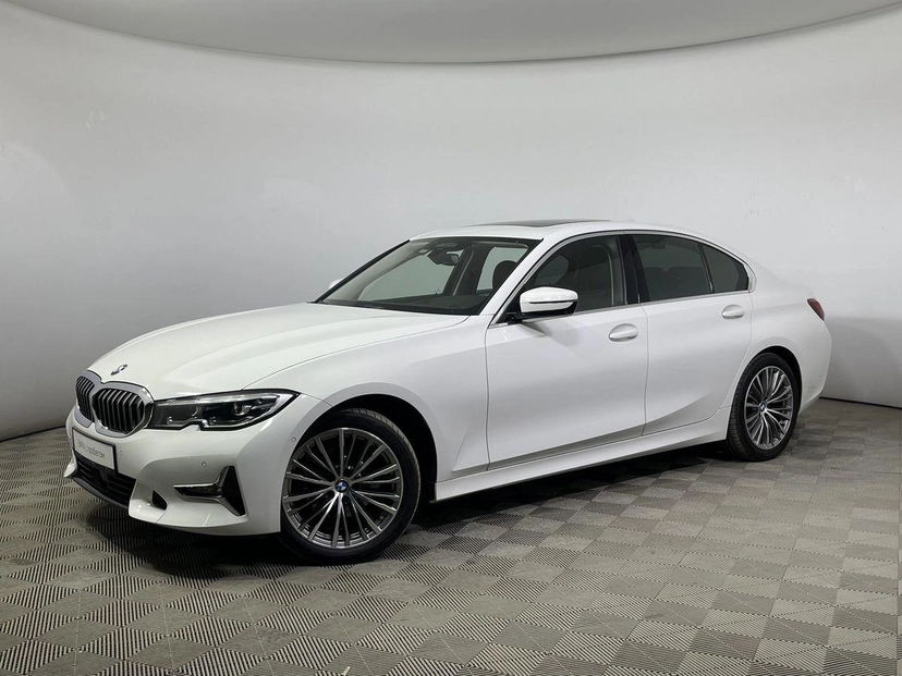 Автомобиль BMW 3 серии VII поколение (G20/G21/G28) 320 2.0d AT 4WD (190 л.с.) Luxury Line Белый 2021 с пробегом 53 037 км