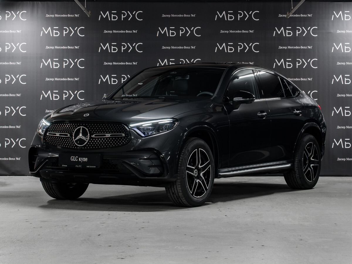 Автомобиль Mercedes-Benz GLC coupe II поколение (C254) 2.0 AT 4Matic (204 л.с.) Base Чёрный 2025 с пробегом 18 км