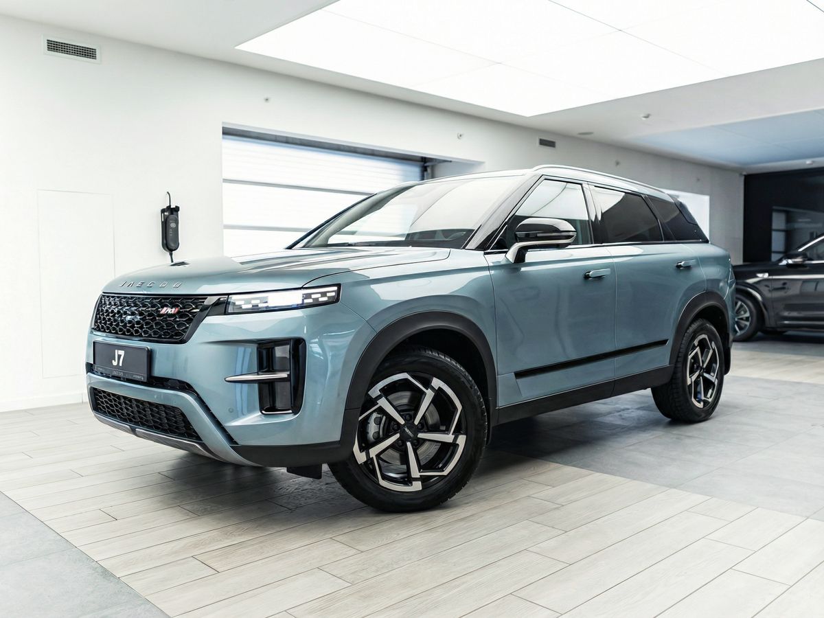 Автомобиль Jaecoo J7 I [рестайлинг] 1.6 AMT 4WD (186 л.с.) Supreme Серый 2025 