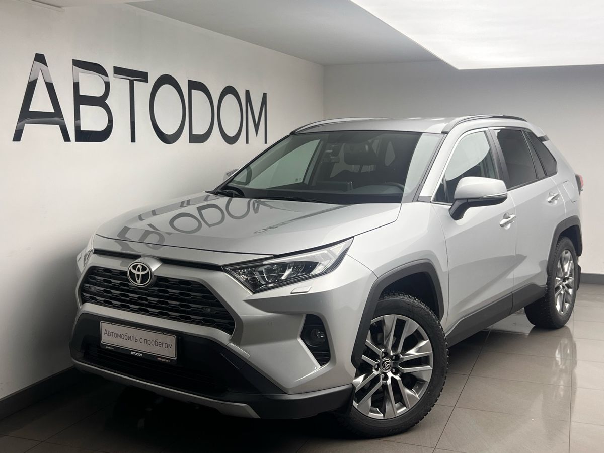 Автомобиль Toyota RAV4 V поколение (XA50) 2.0 CVT 4WD (149 л.с.) Prestige Серый 2019 с пробегом 67 256 км