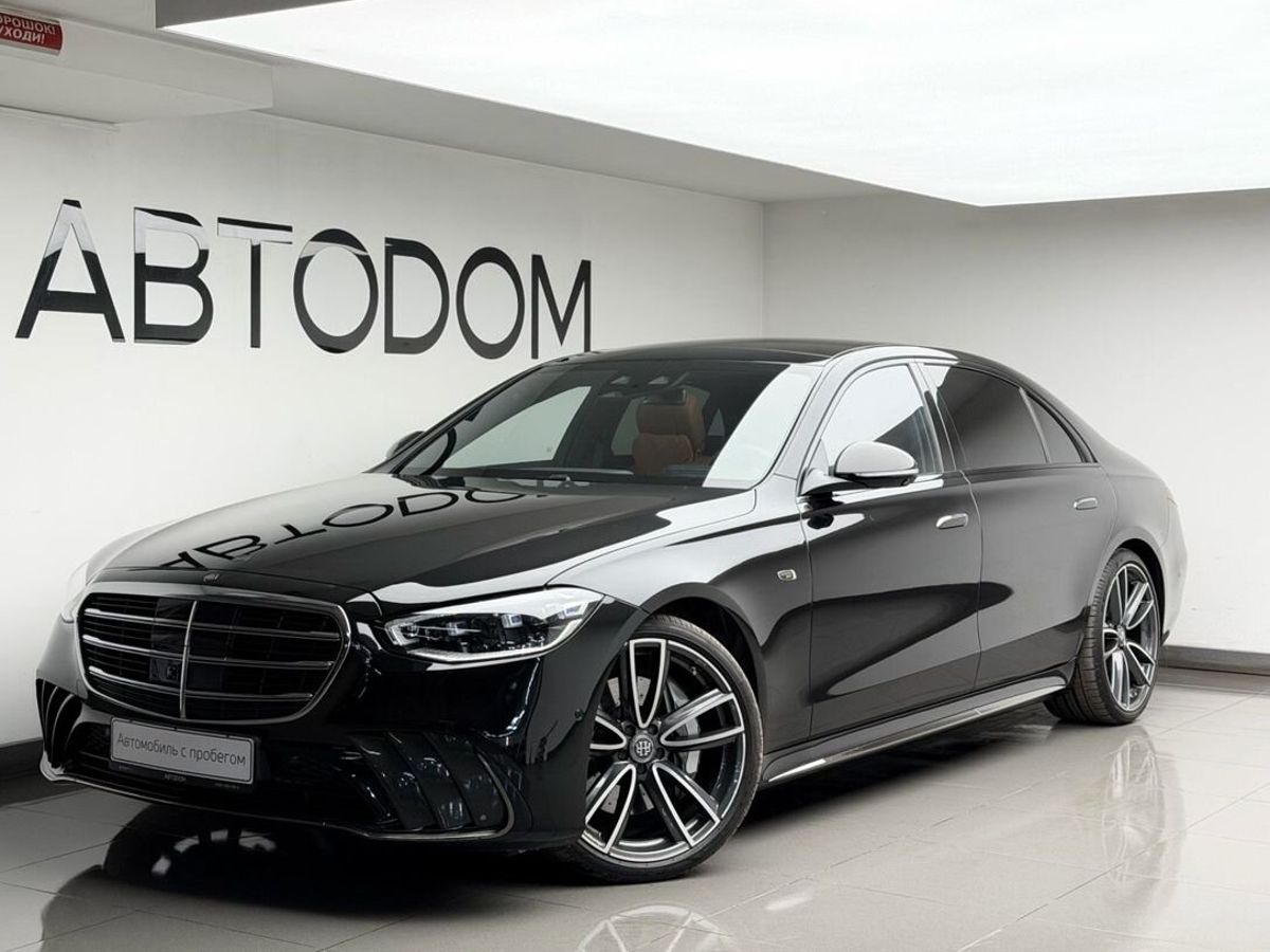 Mercedes-Benz S-Класс VII поколение (W223) 3.0 AT 4Matic (381 л.с.) Base Чёрный 2023 с пробегом 14 618 км