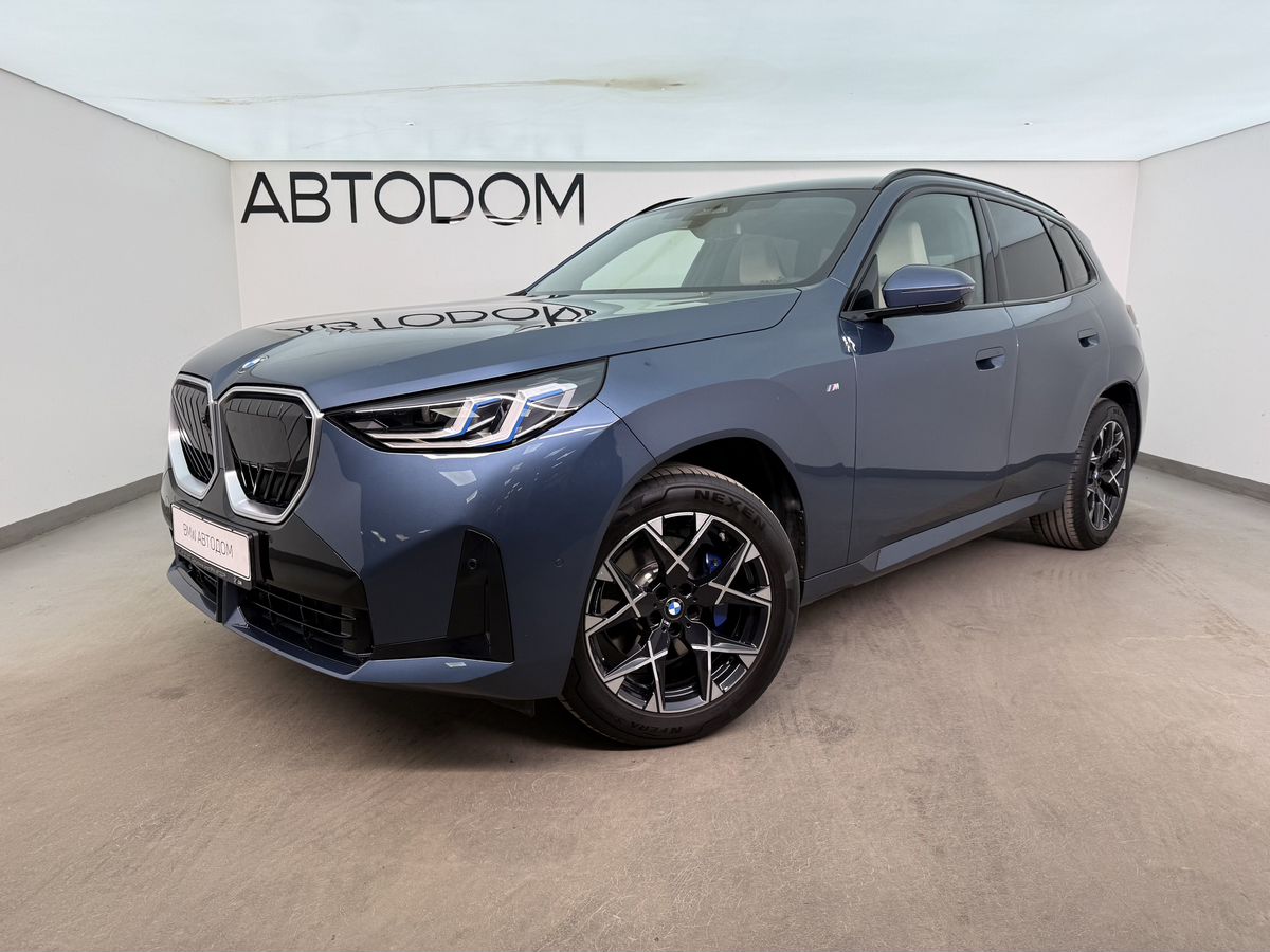 BMW X3 IV поколение (G45/G48) 2.0 AT 4WD (190 л.с.) Base Синий 2025 с пробегом 8 287 км