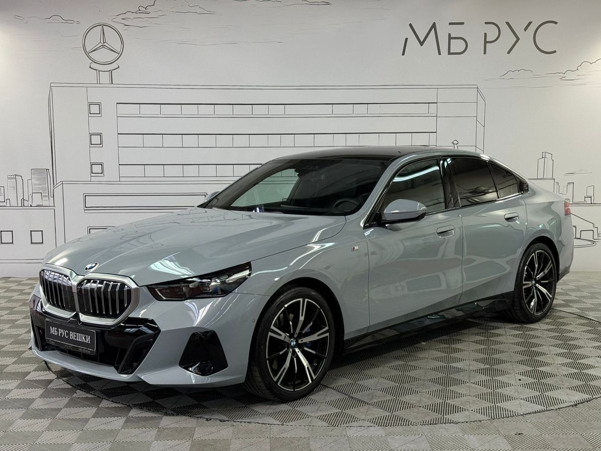 BMW 5 серии VIII поколение (G60) 2.0 AT 4WD (258 л.с.) M Sport Серый 2025 с пробегом 6 890 км