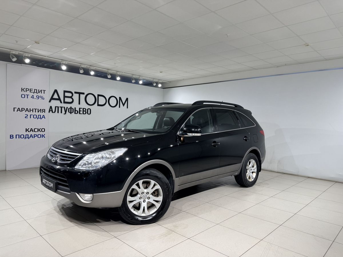 Hyundai ix55 I поколение 3.0d AT 4WD (239 л.с.) Family Чёрный 2011 с пробегом 375 000 км