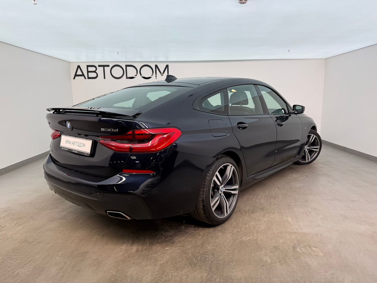 Автомобиль BMW 6 серии IV поколение (G32) 630 3.0d AT 4WD (249 л.с.) M Sport Pro Чёрный 2018 с пробегом 197 050 км