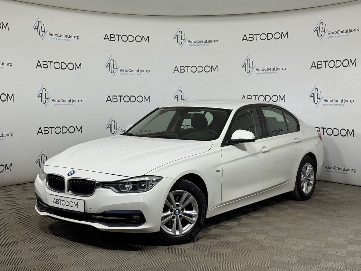 Автомобиль BMW 3 серии VI (F30/F31/F34) [рестайлинг] 320 2.0 AT (184 л.с.) Sport Line Белый 2015 с пробегом 140 051 км
