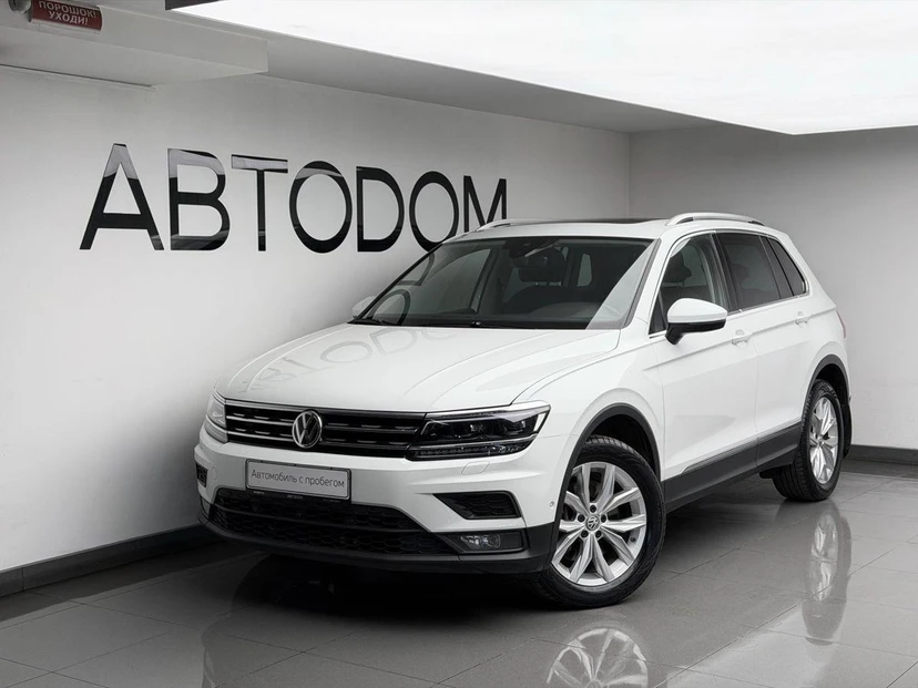Volkswagen Tiguan II поколение 2.0 AMT 4WD (180 л.с.) City Белый 2019 с пробегом 180 535 км