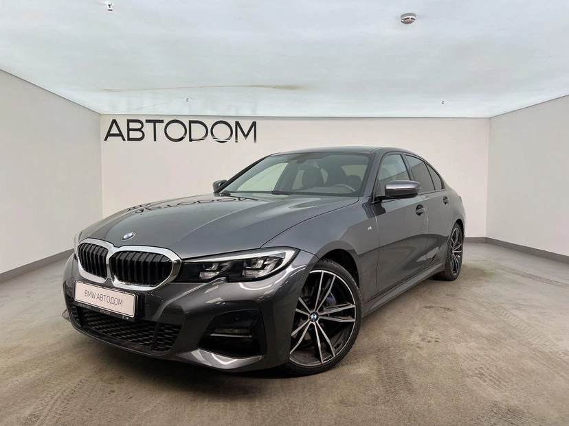 Автомобиль BMW 3 серии VII поколение (G20/G21/G28) 320 2.0d AT 4WD (190 л.с.) M Sport Pure Серый 2021 с пробегом 53 808 км