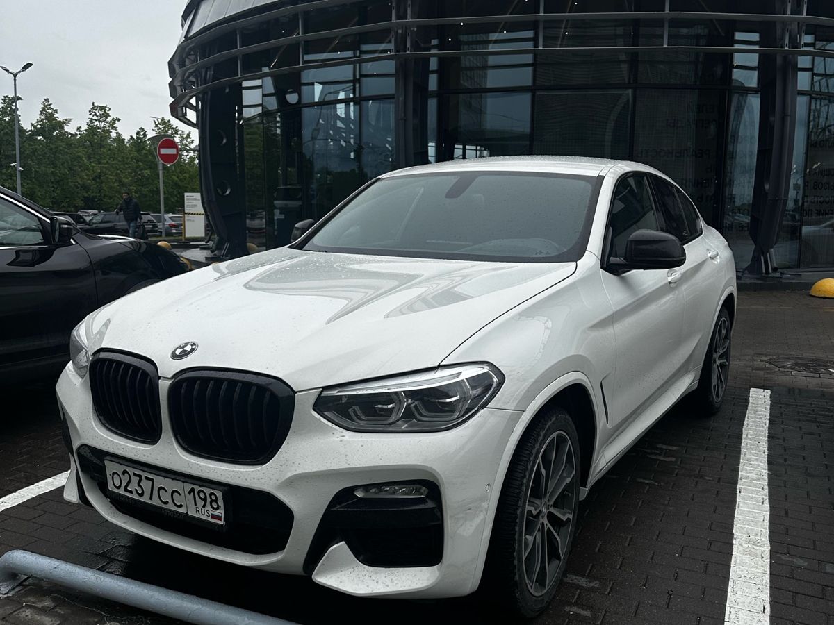 BMW X4 II поколение (G02) 3.0d AT 4WD (249 л.с.) M Sport Белый 2019 с пробегом 64 965 км