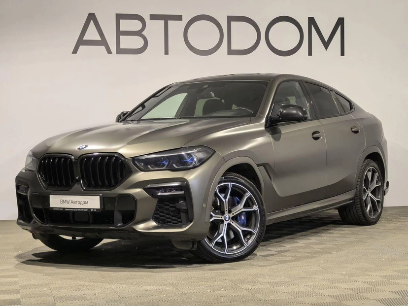 BMW X6 III поколение (G06) 3.0d AT 4WD (340 л.с.) M Sport Pro Зелёный 2021 с пробегом 123 095 км