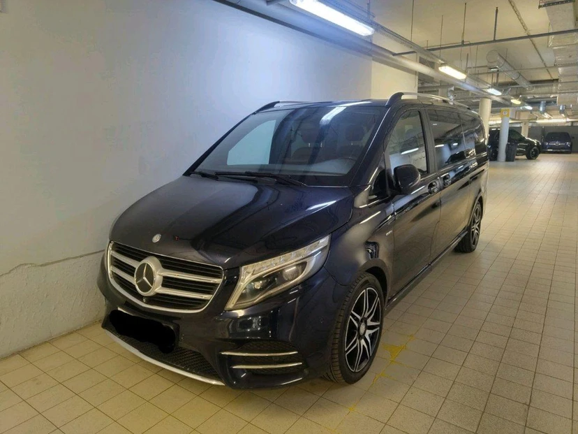 Mercedes-Benz V-Класс II поколение (W447) 250 2.1d AT 4Matic Extra Long (190 л.с.) Base Синий 2016 с пробегом 121 486 км