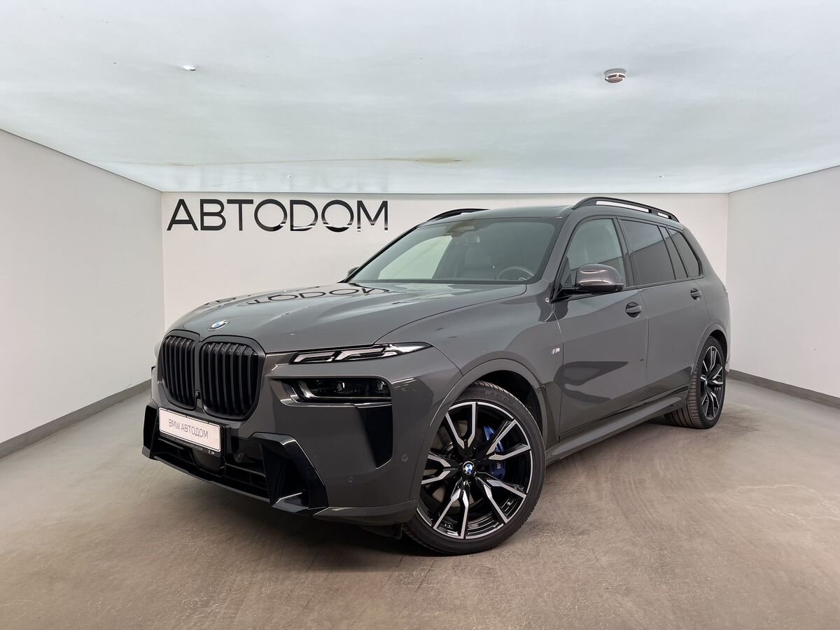 BMW X7 I (G07) [рестайлинг] 3.0d AT 4WD (340 л.с.) M Sport Pro Серый 2023 с пробегом 29 794 км