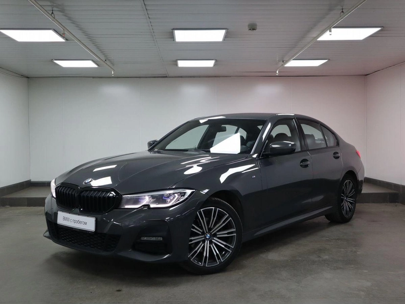 Автомобиль BMW 3 серии VII поколение (G20/G21/G28) 320 2.0 AT 4WD (184 л.с.) M Sport Pro Серый 2019 с пробегом 90 470 км