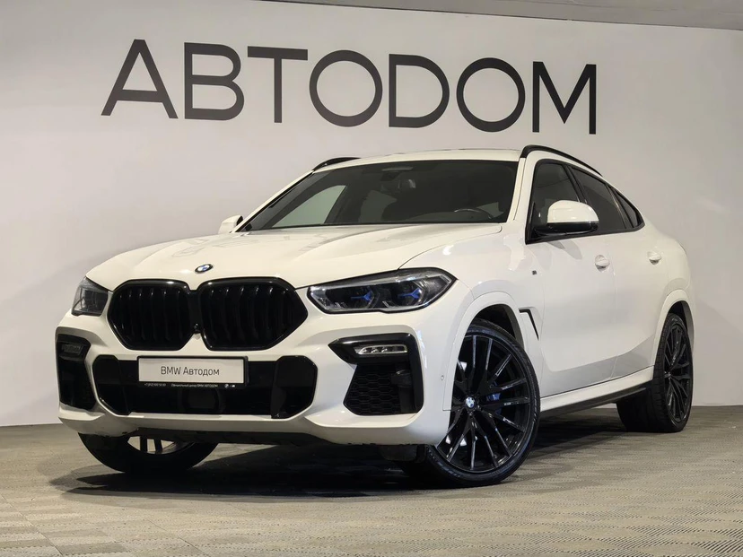 BMW X6 III поколение (G06) 3.0d AT 4WD (286 л.с.) Base Белый 2020 с пробегом 87 116 км