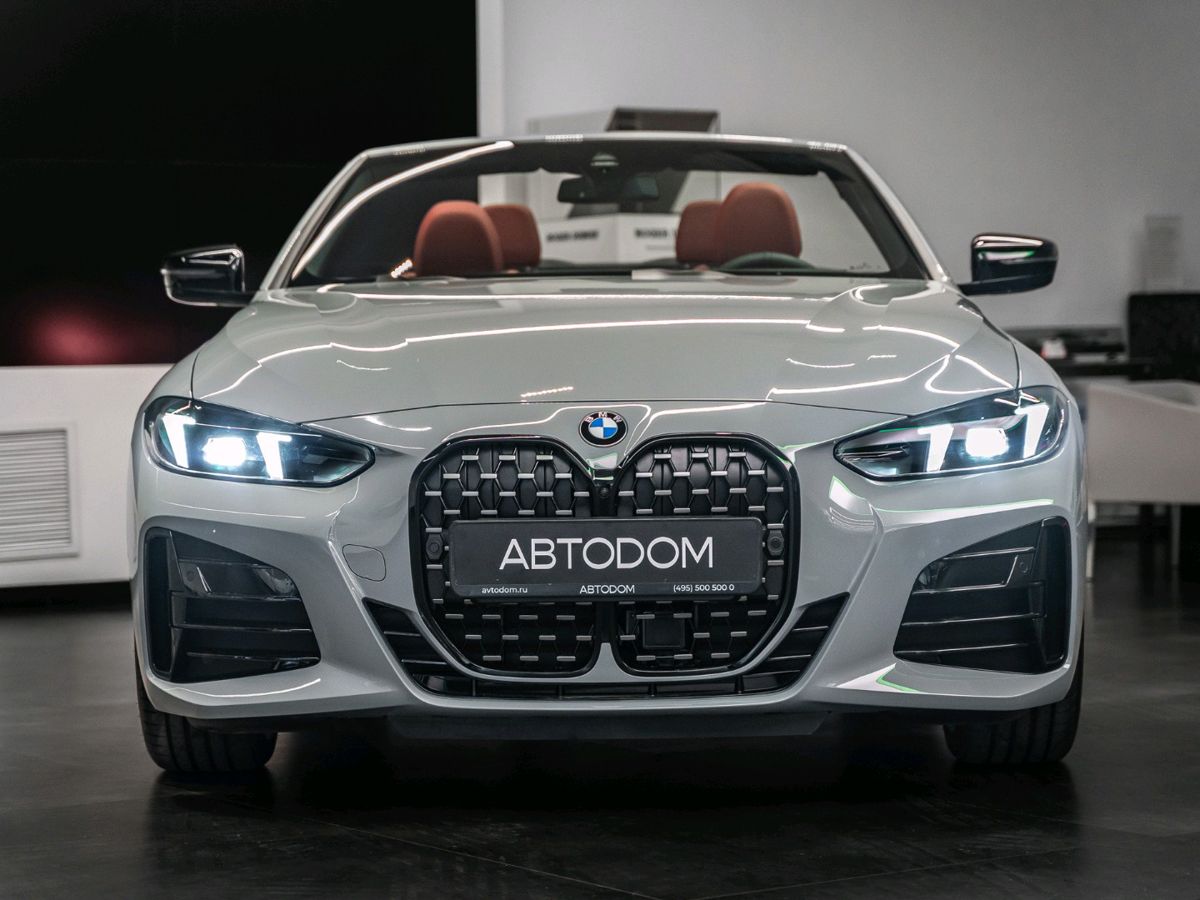 Автомобиль BMW 4 серии II (G22/G23/G26) [рестайлинг] 2.0 AT (245 л.с.) Base Серый 2025 с пробегом 75 км