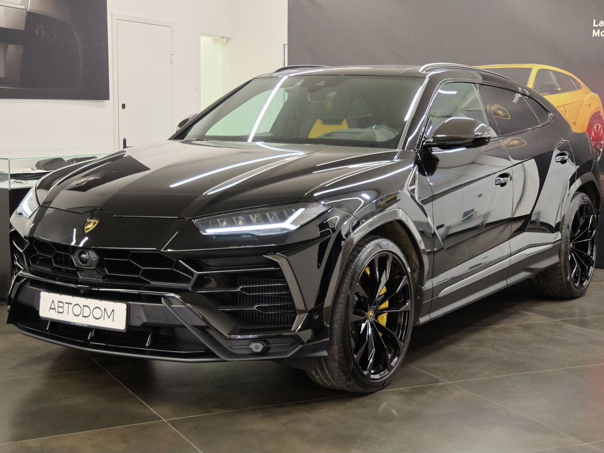 Автомобиль Lamborghini Urus I поколение 4.0 AT 4WD (650 л.с.) Individual Чёрный 2022 с пробегом 26 563 км