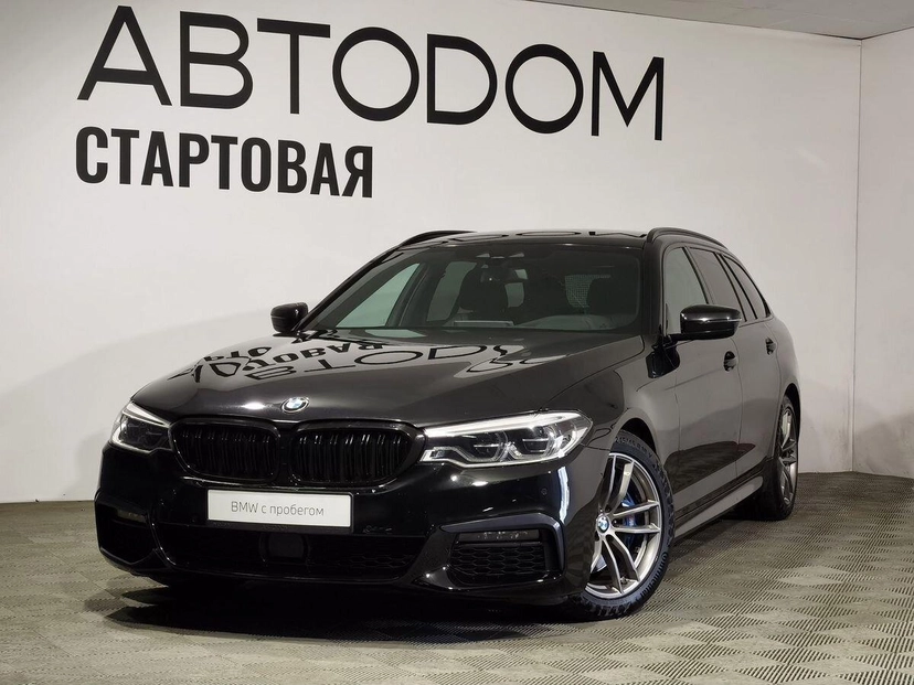 Автомобиль BMW 5 серии VII поколение (G30/G31) 525 2.0d AT (231 л.с.) Base Чёрный 2018 с пробегом 234 987 км