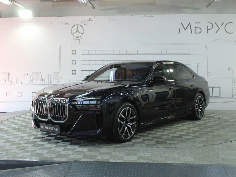 BMW 7 серии VII поколение (G70) 3.0d AT 4WD (286 л.с.) M Sport Pro Чёрный 2022 с пробегом 23 000 км