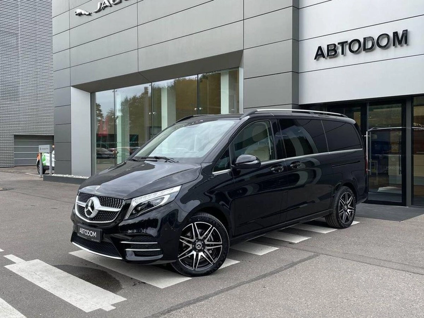 Автомобиль Mercedes-Benz V-Класс II поколение (W447) 2.0d AT 4Matic Extra Long (237 л.с.) VIP Чёрный 2022 с пробегом 50 км