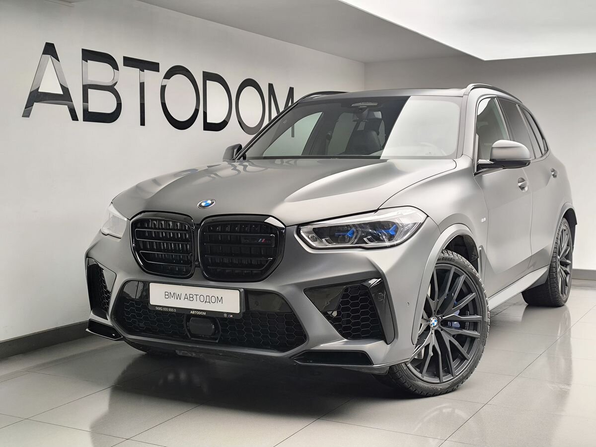 Автомобиль BMW X5 IV поколение (G05) 3.0d AT 4WD (340 л.с.) M Sport Pro Серый 2022 с пробегом 42 900 км