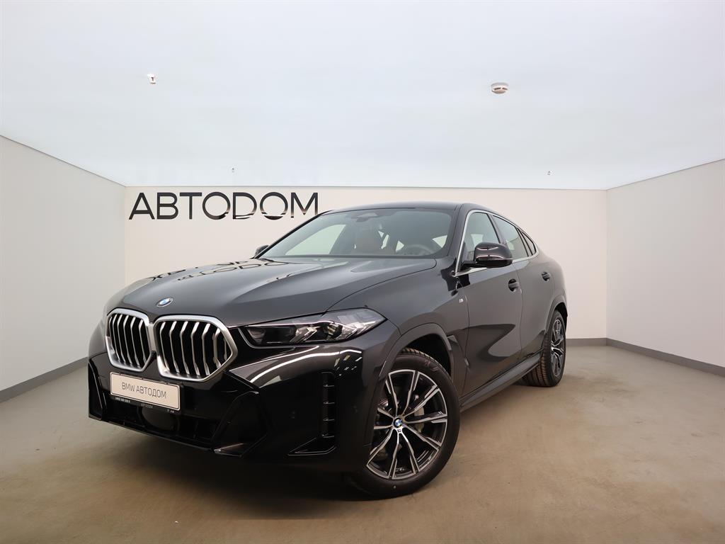 Автомобиль BMW X6 III (G06) [рестайлинг] 2.0 AT 4WD (258 л.с.) Base Чёрный 2024 