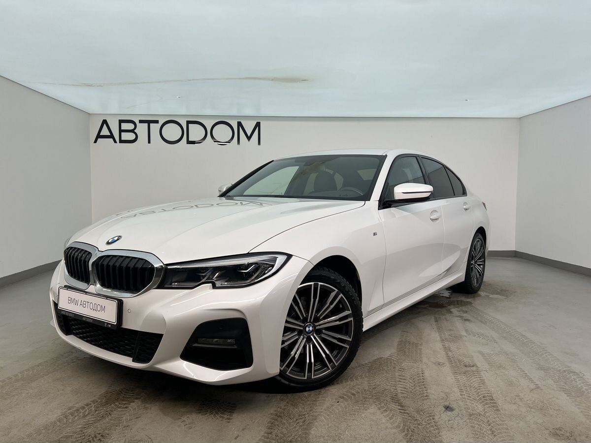 Автомобиль BMW 3 серии VII поколение (G20/G21/G28) 320 2.0 AT 4WD (184 л.с.) M Sport Pure Белый 2021 с пробегом 61 368 км