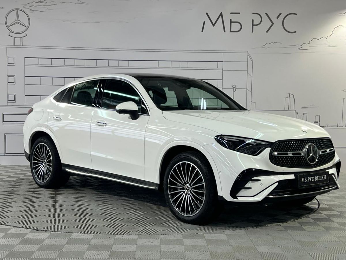 Автомобиль Mercedes-Benz GLC coupe II поколение (C254) 2.0 AT 4Matic (258 л.с.) Base Белый 2025 с пробегом 20 км