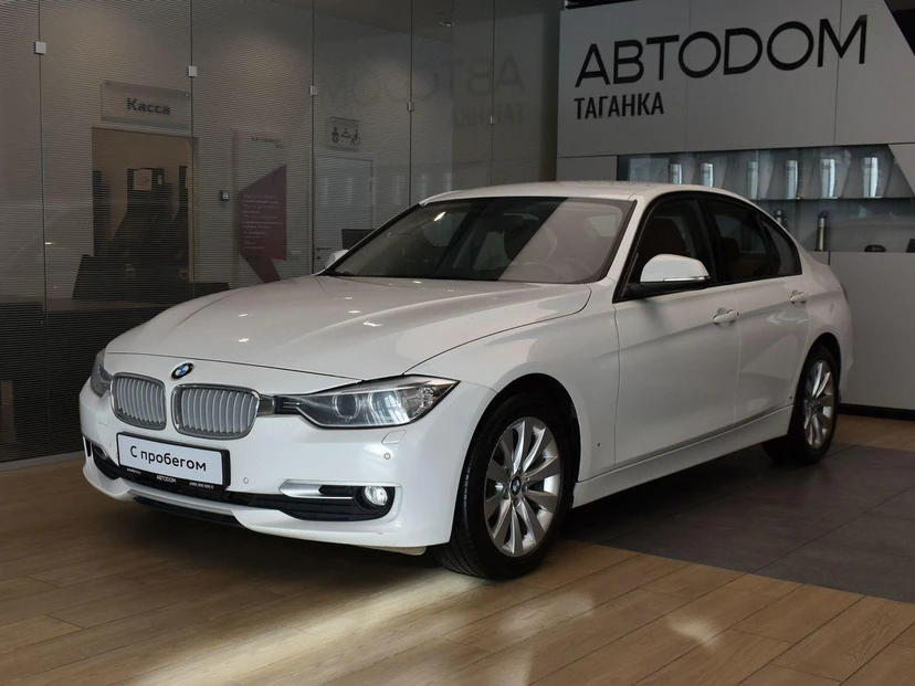 BMW 3 серии VI поколение (F30/F31/F34) 320 2.0d AT 4WD (184 л.с.) Luxury Line Белый 2013 с пробегом 166 894 км