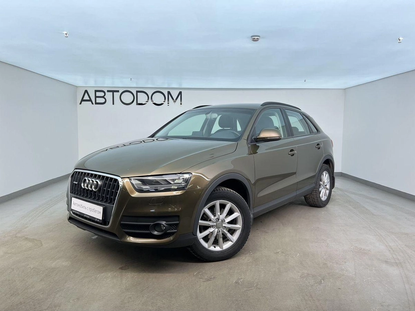Автомобиль Audi Q3 I поколение (8U) 2.0 AMT 4WD (170 л.с.) Base Коричневый 2012 с пробегом 60 000 км