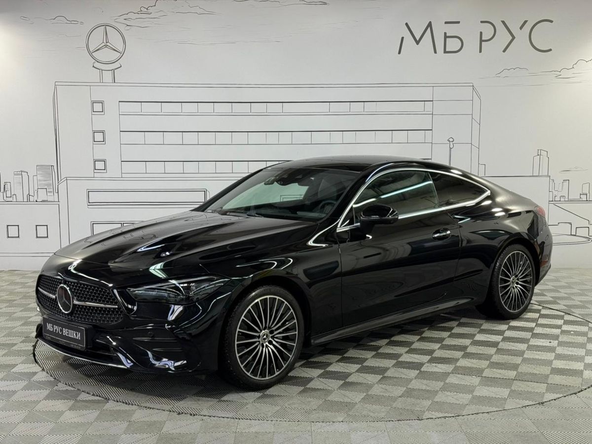Автомобиль Mercedes-Benz CLE I поколение 2.0 AT (204 л.с.) Base Чёрный 2024 с пробегом 13 246 км