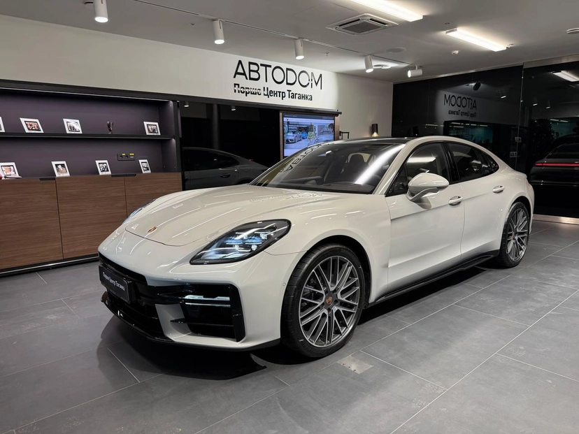 Автомобиль Porsche Panamera III поколение 4 2.9 AMT 4WD (353 л.с.) 4 Серый