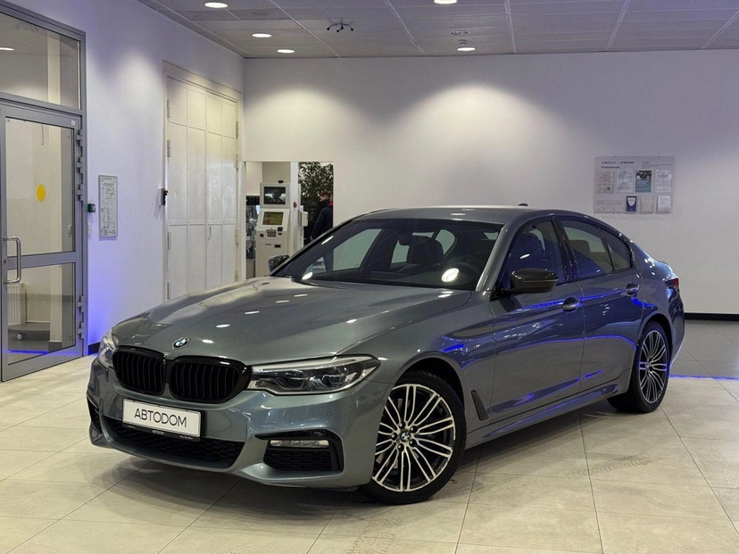 Автомобиль BMW 5 серии VII поколение (G30/G31) 530 3.0d AT 4WD (249 л.с.) M Sport Серый 2018 с пробегом 141 412 км