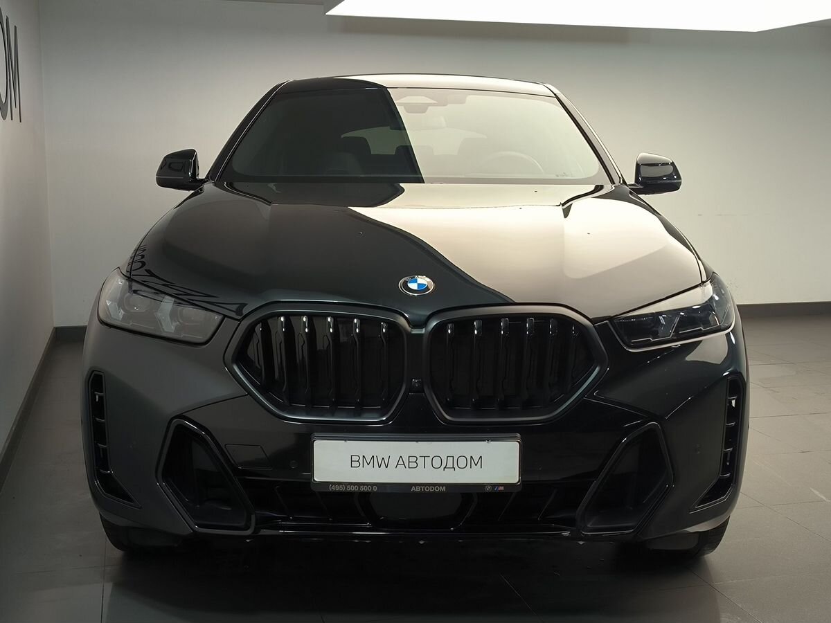 Автомобиль BMW X6 III (G06) [рестайлинг] 3.0d AT 4WD (286 л.с.) M Sport Чёрный 2024 с пробегом 35 035 км