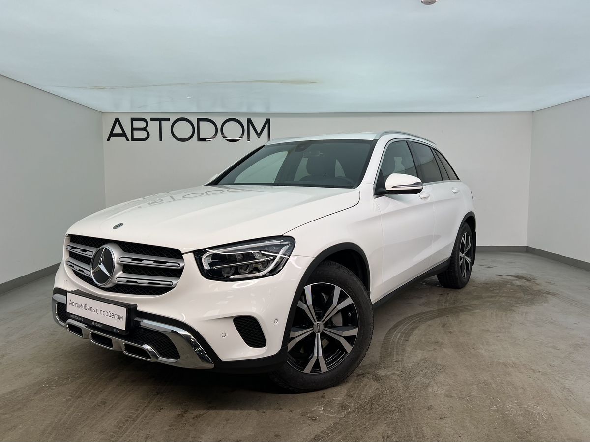 Автомобиль Mercedes-Benz GLC I (X253) [рестайлинг] 200 2.0 AT 4Matic (197 л.с.) Premium Белый 2020 с пробегом 27 858 км
